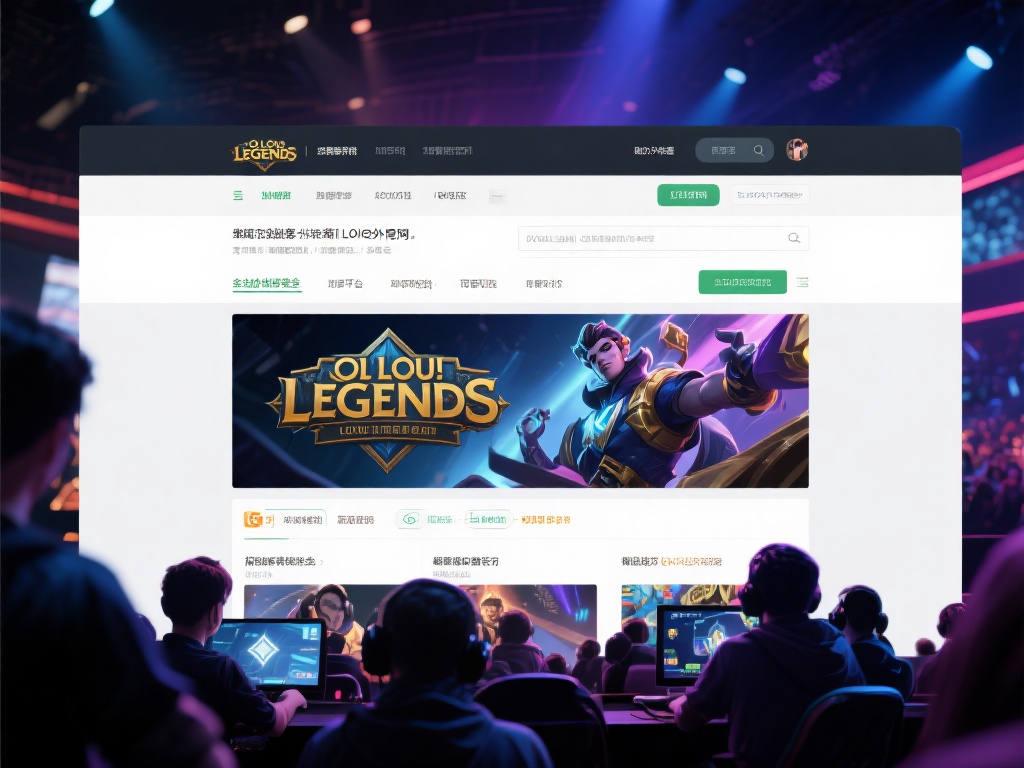 在电子竞技的热潮中，LOL（英雄联盟）作