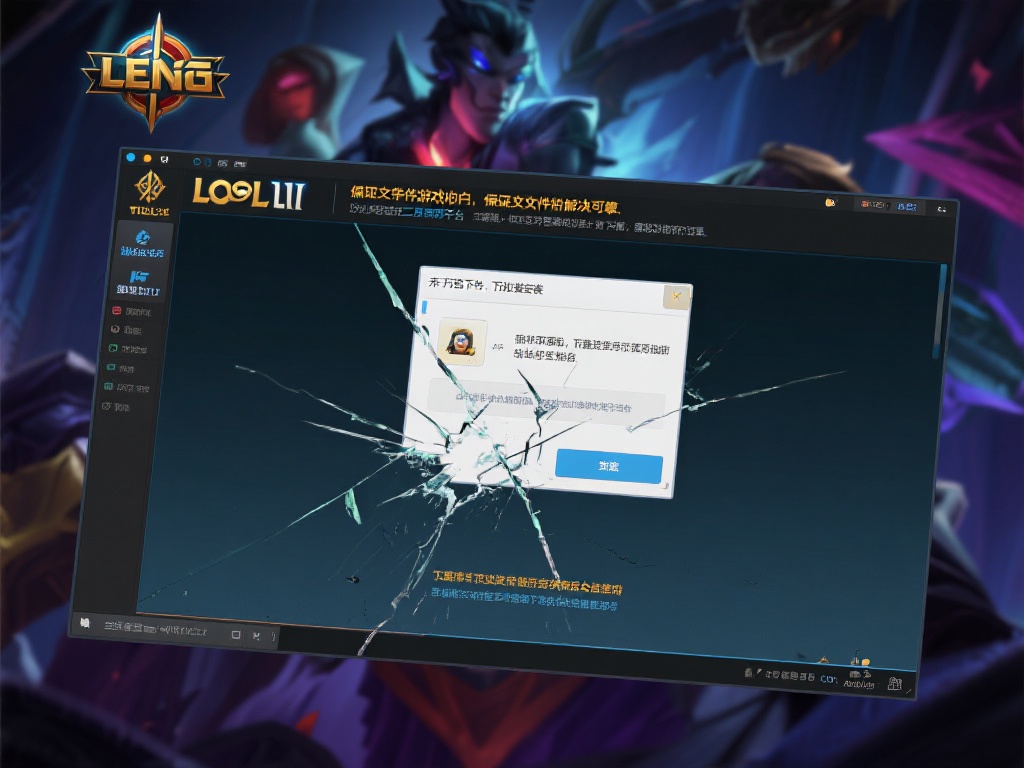 LOL官网下载安装问题的原因与解决方法 三:安装文件损坏或来源不正规
有时候,