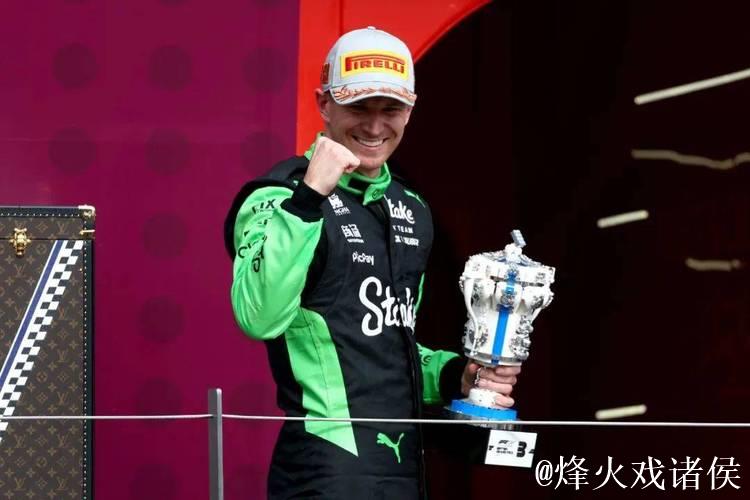 F1英国站：诺里斯摘得桂冠 霍肯伯格首次站上领奖台